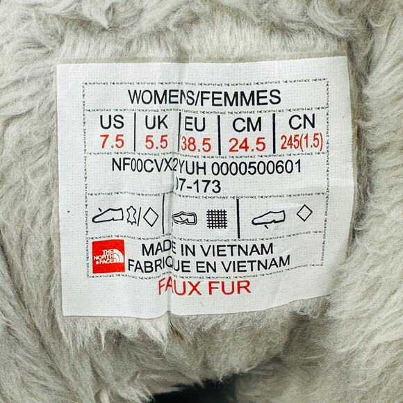 The North Face Women's Shellista II Mid Winter Boots Grey NF00CVX2 Size 7.5 - Picture 11 of 11